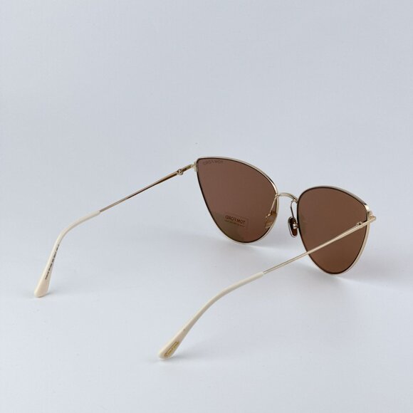 Tom Ford Women BRAND NEW Sunglasses ANAIS-02 Gold Brown Mirror Cat Eye FT1005 main image 6